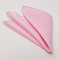 Pañuelo de bolsillo liso - Rosa 