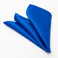 Solid Color Pocket Square - Royal Blue 