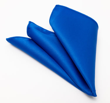 Pochette da taschino tinta unita - Blu Royal