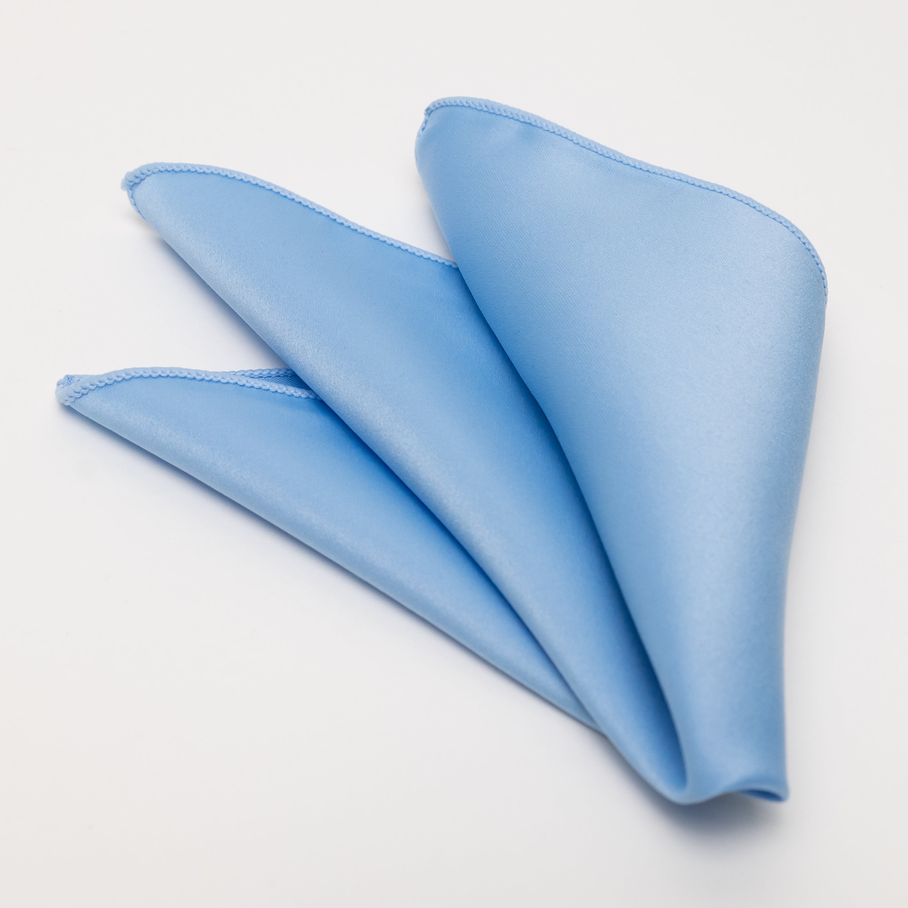 Pañuelo de bolsillo liso - Azul claro 