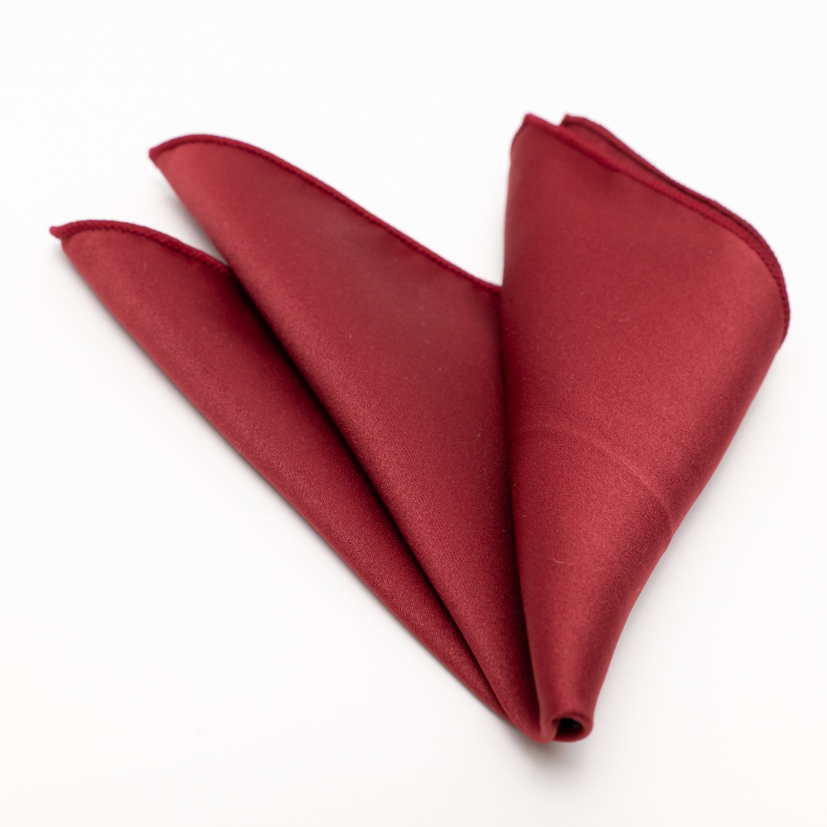 Pañuelo de bolsillo liso - Burdeos 
