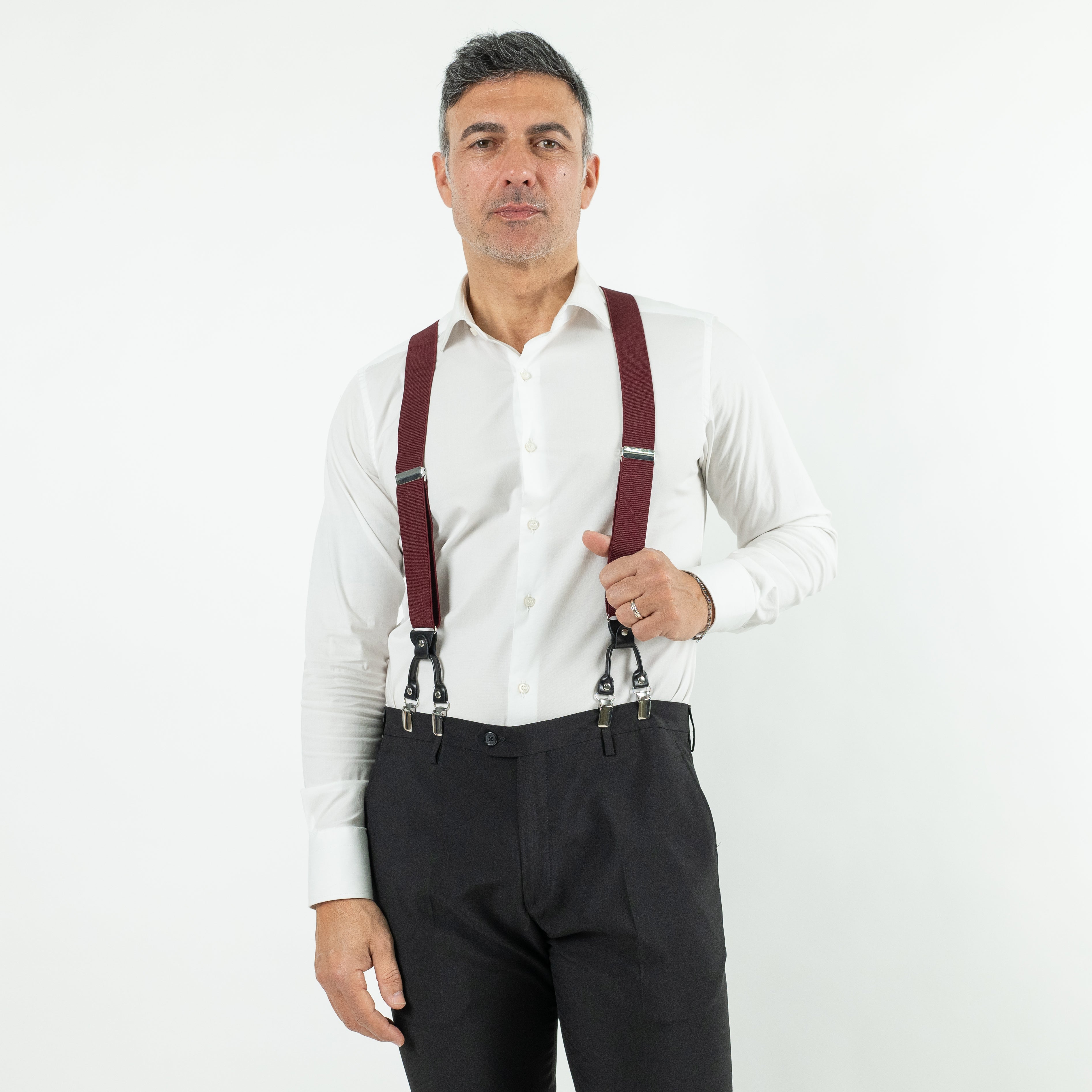 Bretelle in ecopelle - Bordeaux