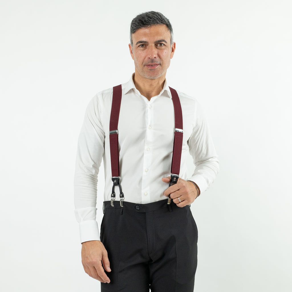 Bretelle in ecopelle - Bordeaux