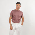 T-shirt in Filo di Scozia - Salmone