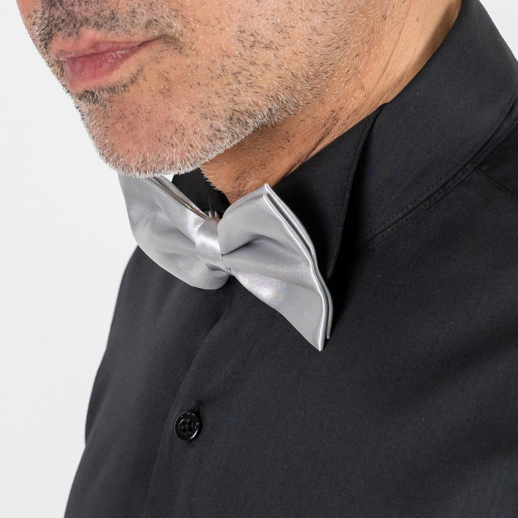 Camicia con Colletto Diplomatico - Nero