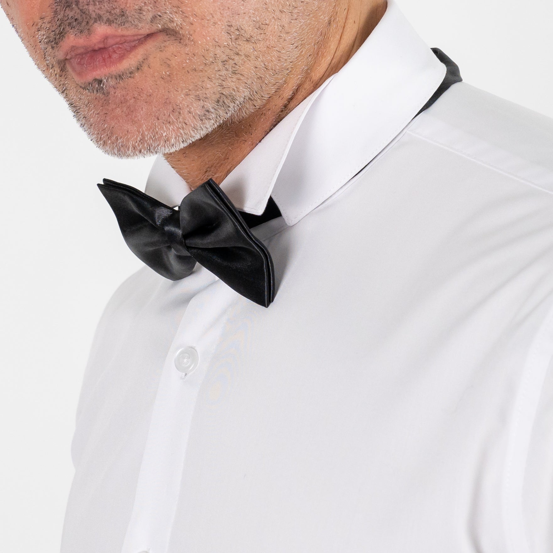 Camicia con Colletto Diplomatico - Bianco