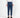 Pantalone Gessato Classico con Doppio Passante - Blu navy