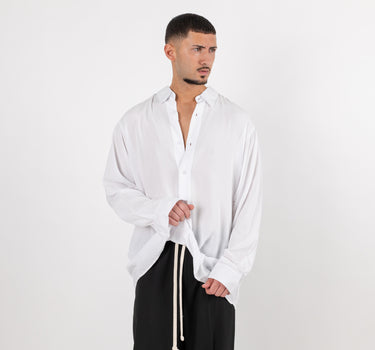Camicia in Viscosa Taglia Unica - Bianco