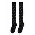Long warm cotton socks - Black