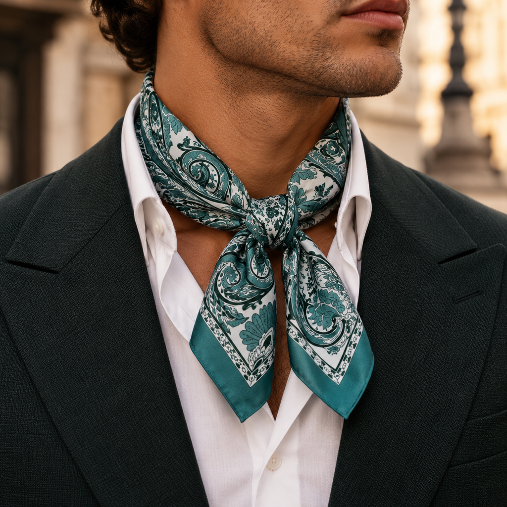 Patterned scarf