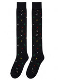 Calcetines largos de algodón cálido - Negro