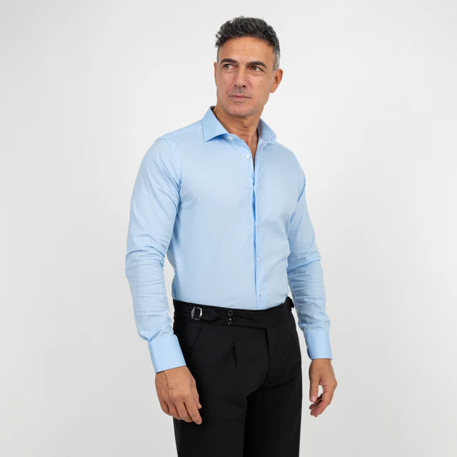 Camisa de sastre color liso - Blanco