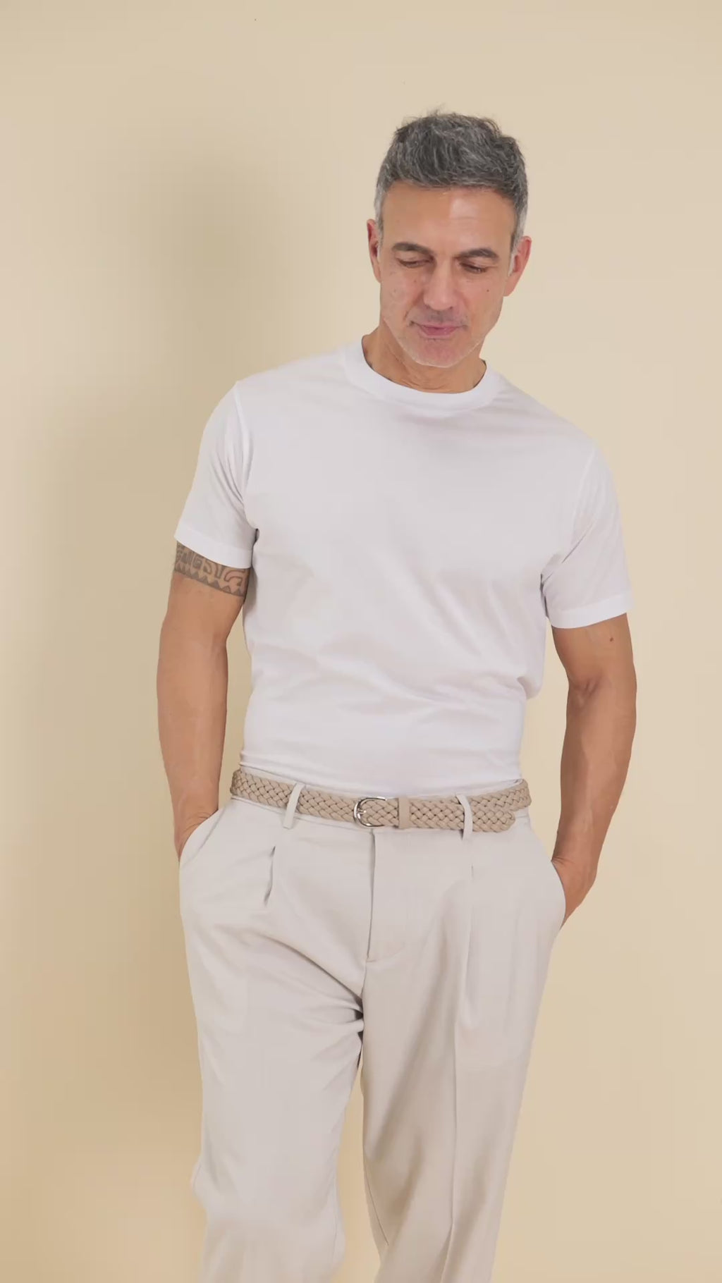 Camiseta isla escocesa - Blanco