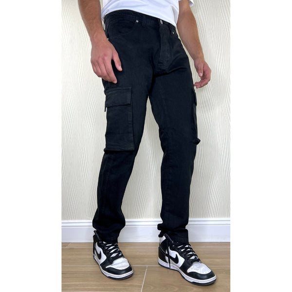 STRAIGHT FIT POCKET - jeans - Cianotic