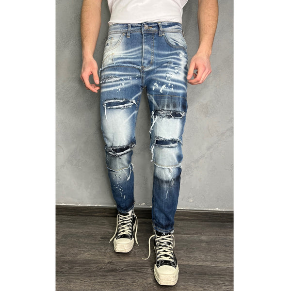FIT LIONHART B3 BLU - jeans - Cianotic